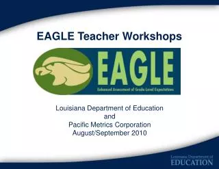 EAGLE Teacher Workshops