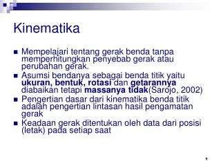 kinematika