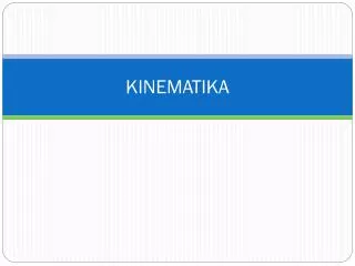 kinematika
