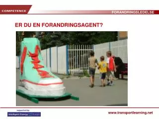 er du en forandringsagent