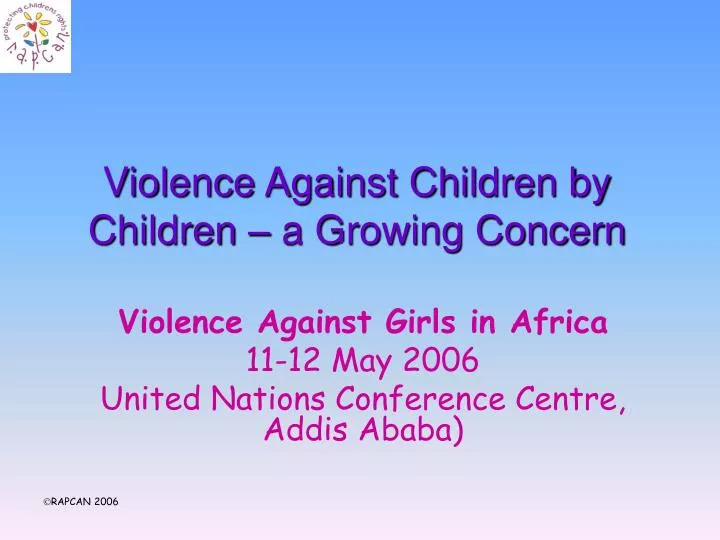 violence against children by children a growing concern