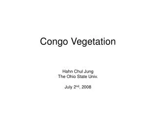 Congo Vegetation
