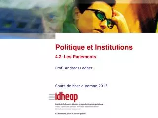prof andreas ladner cours de base automne 2013