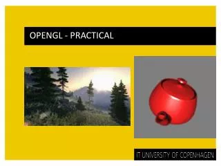Opengl - practical
