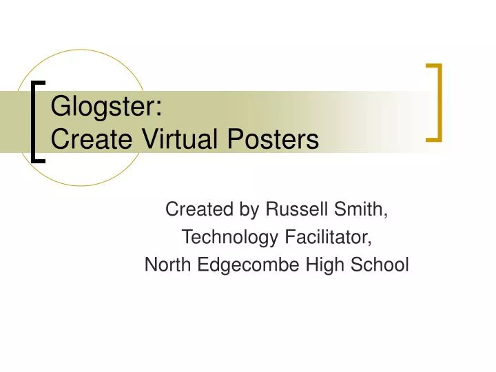 glogster create virtual posters