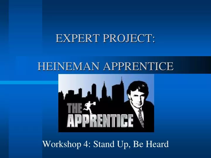 expert project heineman apprentice