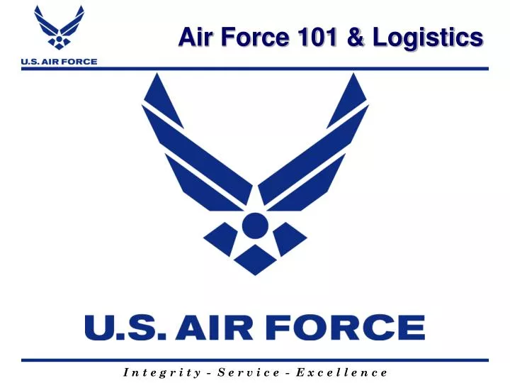 air force 101 logistics