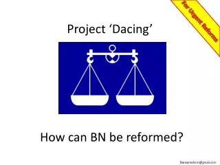 project dacing