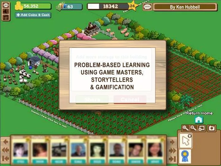 problem based learning using game masters storytellers gamification