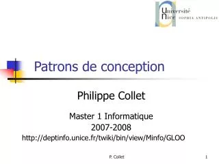 patrons de conception