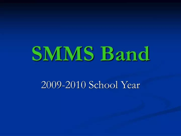smms band
