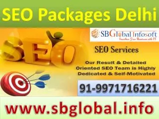 SEO Packages in Delhi-9971716221