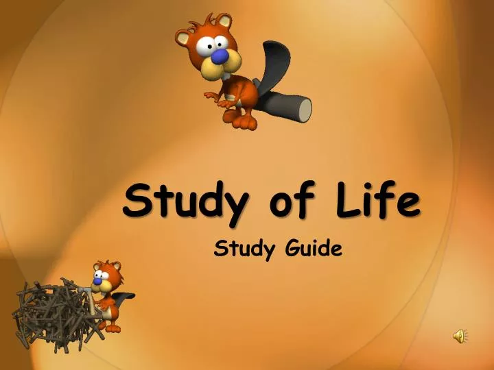 study of life study guide