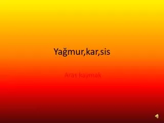 ya mur kar sis