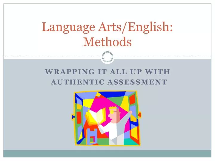 language arts english methods