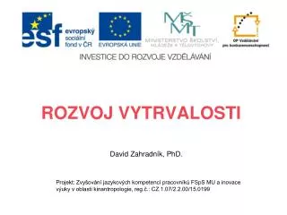 rozvoj vytrvalosti