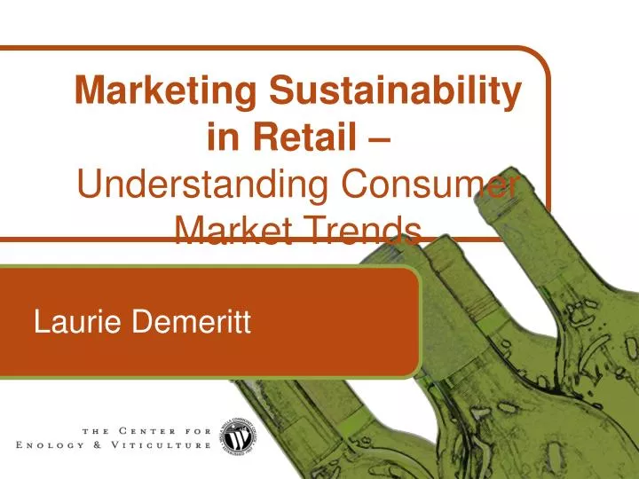 marketing sustainability in retail understanding consumer market trends