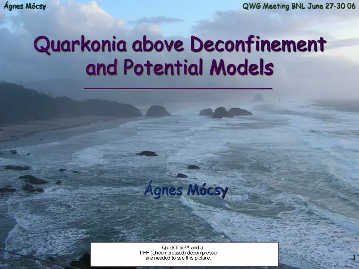 quarkonia above deconfinement and potential models