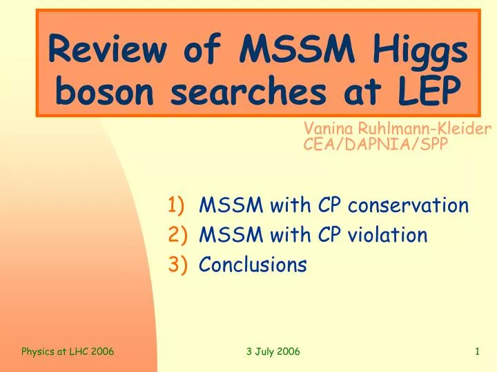 review of mssm higgs boson searches at lep