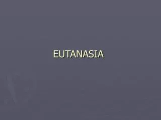 eutanasia