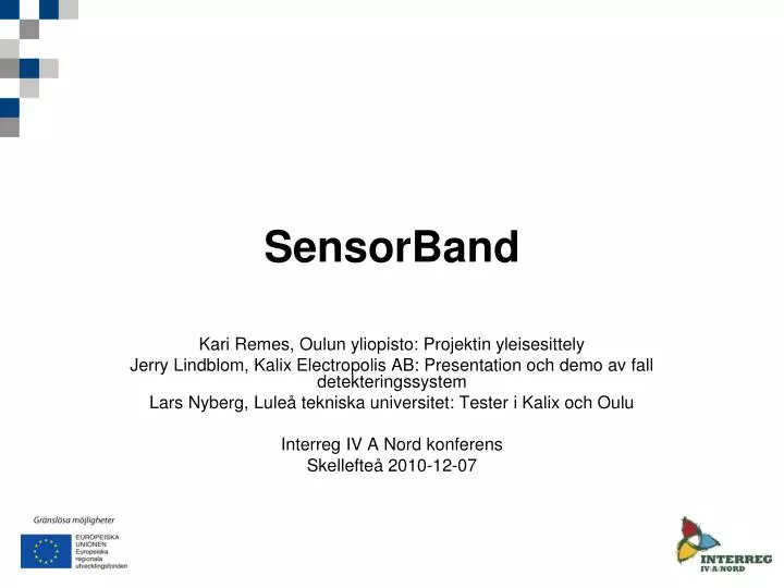 sensorband