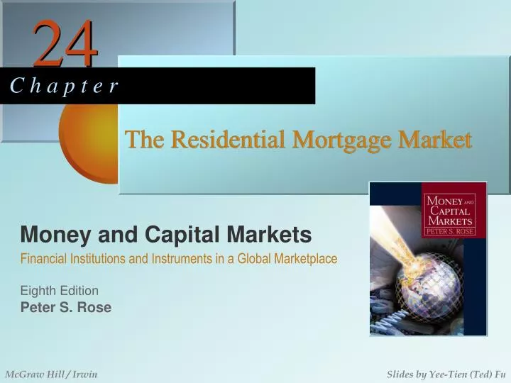 the residential mortgage market