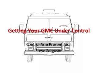 Getting Your GMC Under Control