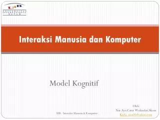 interaksi manusia dan komputer