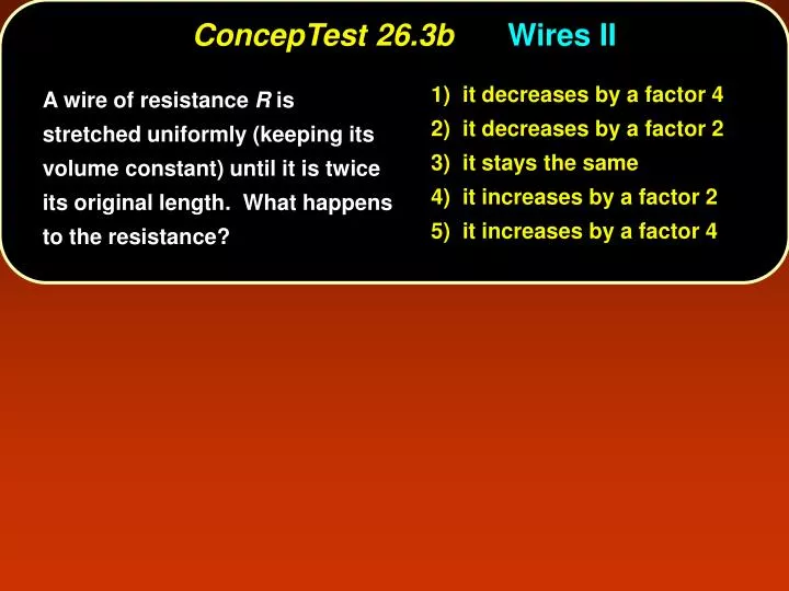 conceptest 26 3b wires ii