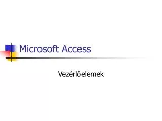 microsoft access