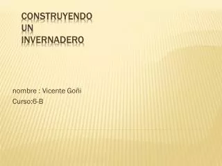 nombre vicente g o i curso 6 b