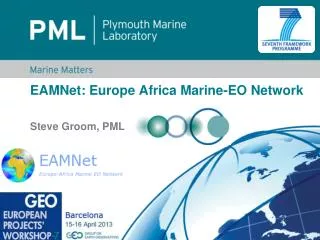 EAMNet: Europe Africa Marine-EO Network