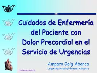 cuidados de enfermer a del paciente con dolor precordial en el servicio de urgencias