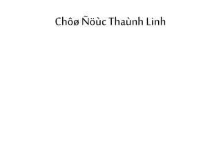 ch c tha nh linh