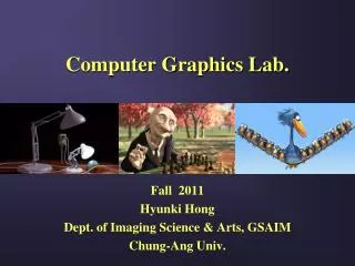 Computer Graphics Lab.
