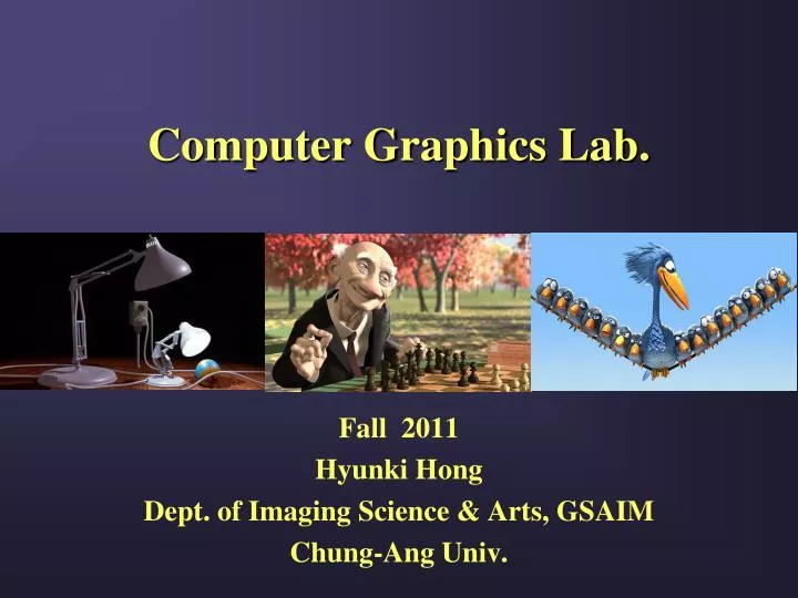 computer graphics lab