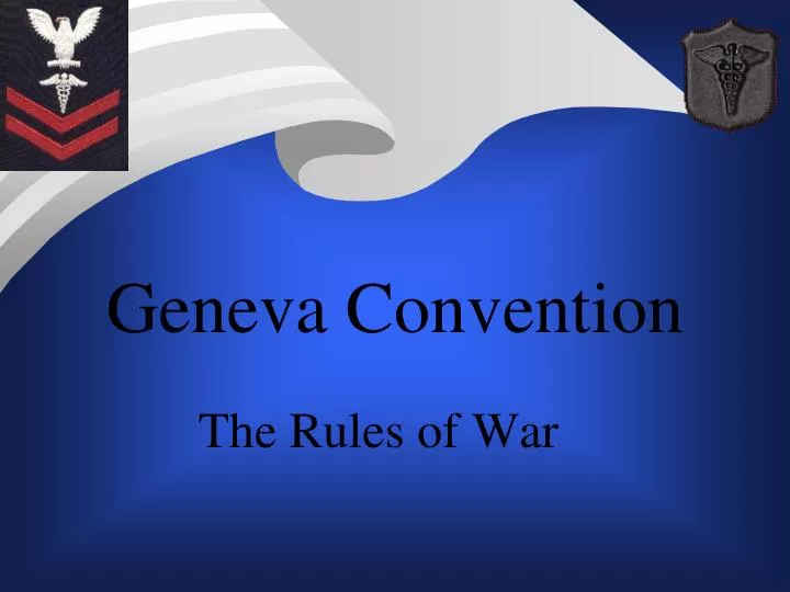 geneva convention