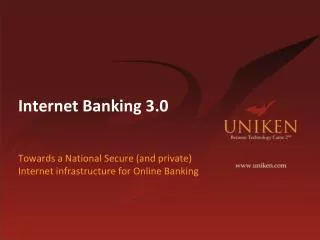 Internet Banking 3.0