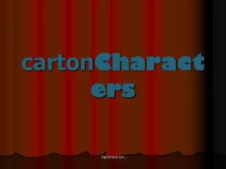 carton Characters
