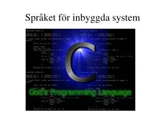 spr ket f r inbyggda system
