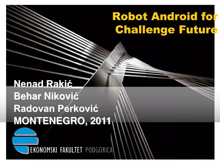 robot android for challenge future
