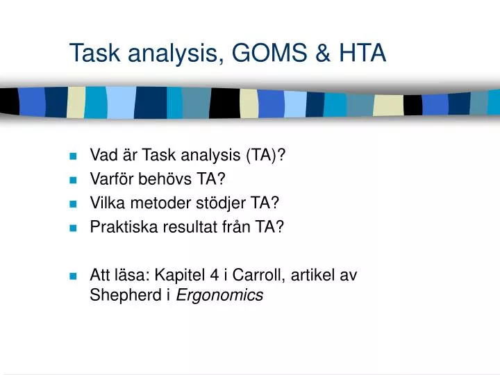 task analysis goms hta