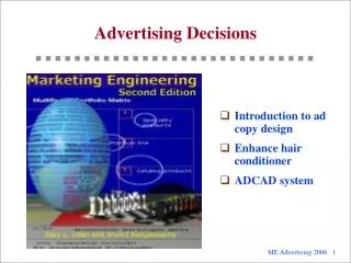 Advertising Decisions