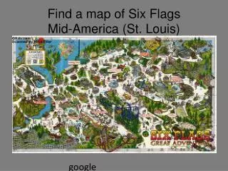 Find a map of Six Flags Mid-America (St. Louis)