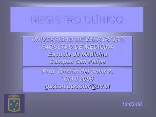 registro cl nico