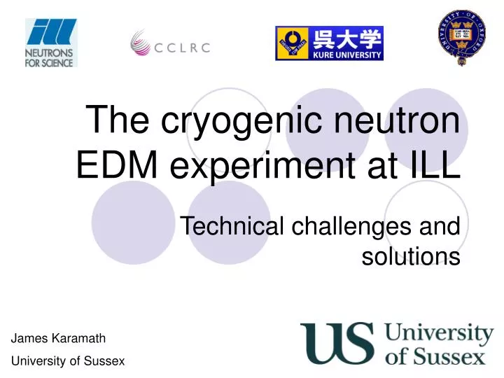 the cryogenic neutron edm experiment at ill