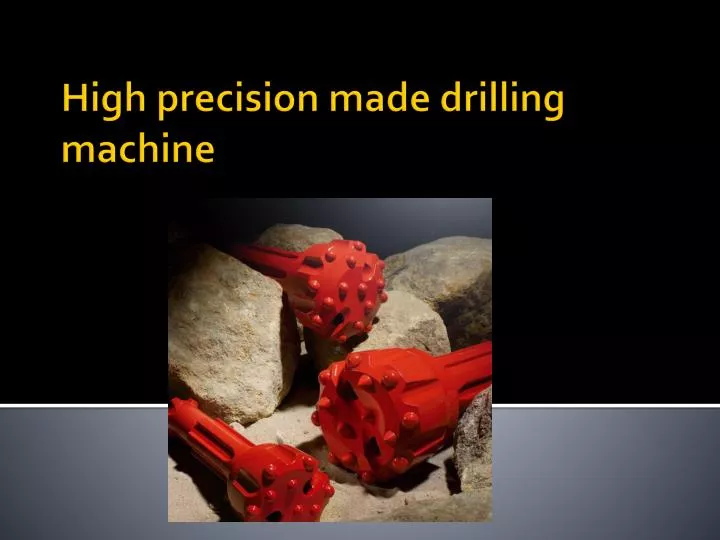 high precision made drilling machine