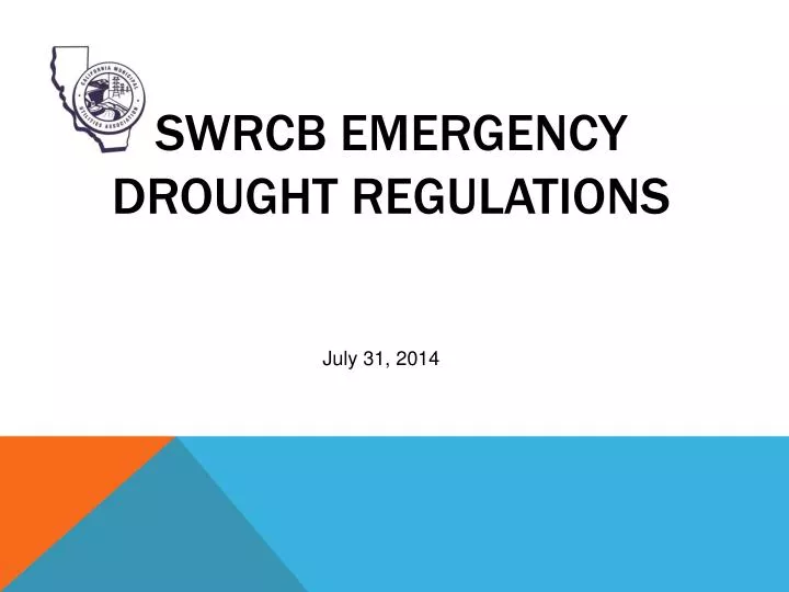 swrcb emergency drought regulations