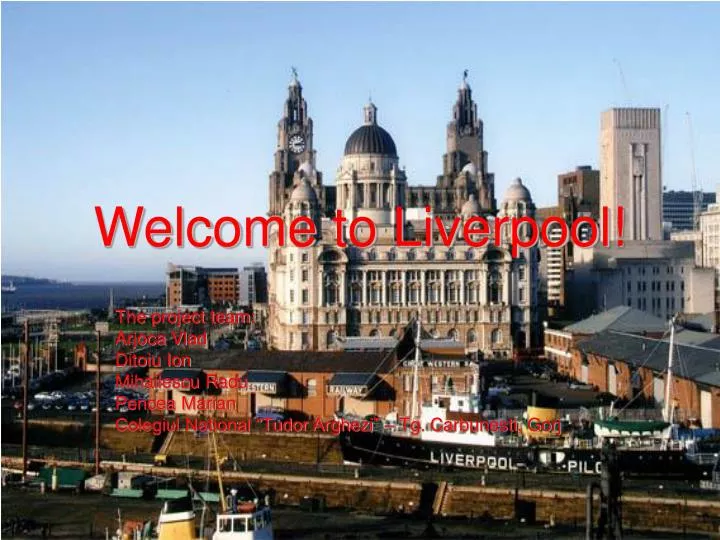 welcome to liverpool