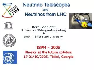 Neutrino Telescopes and Neutrinos from LHC